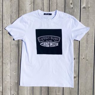 ザノースフェイス(THE NORTH FACE)の夏コーデ☆LUSSO SURF スクエアプリントTシャツ　Mサイズ☆RVCA(Tシャツ/カットソー(半袖/袖なし))