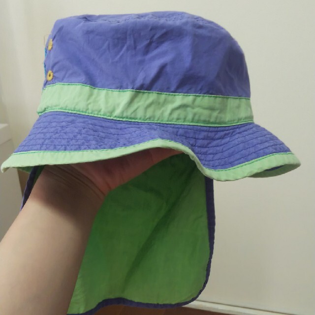 値下げ😊キッズ 帽子🧢水遊び用(*^^*) キッズ/ベビー/マタニティのこども用ファッション小物(帽子)の商品写真