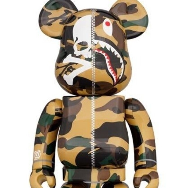 お得なまとめ買い 新品即納 mastermind BAPE BE@RBRICK 1000% その他