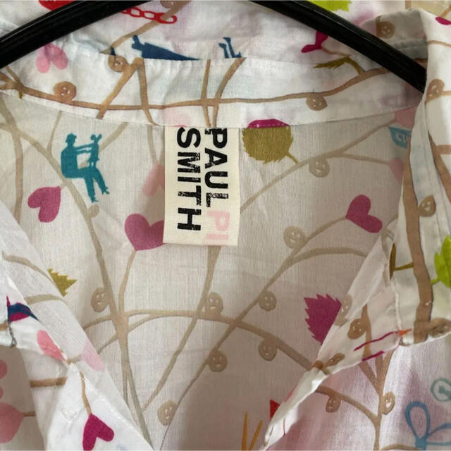 Paul Smith(ポールスミス)のポールスミス 柄シャツ　総柄　半袖　軽くて涼しげ☆ アロハ レディースのトップス(シャツ/ブラウス(半袖/袖なし))の商品写真