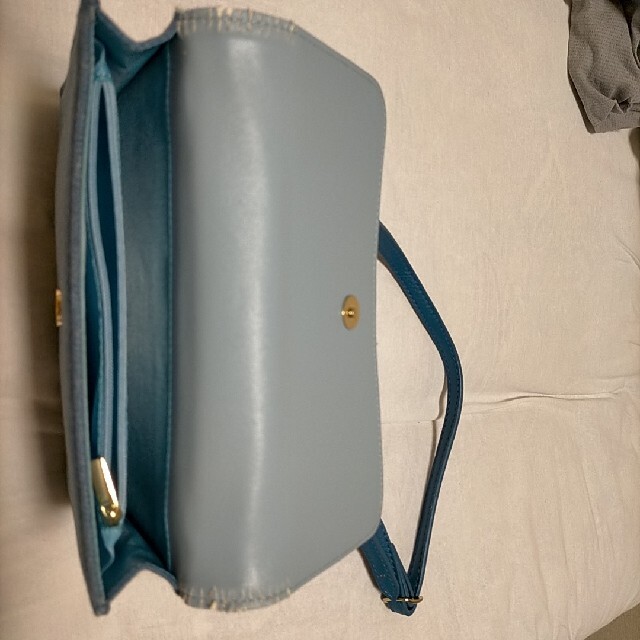 【送料無料】ポシェット　ポーチ　ショルダーバッグ　財布　スナップボタン分離式 レディースのバッグ(ショルダーバッグ)の商品写真