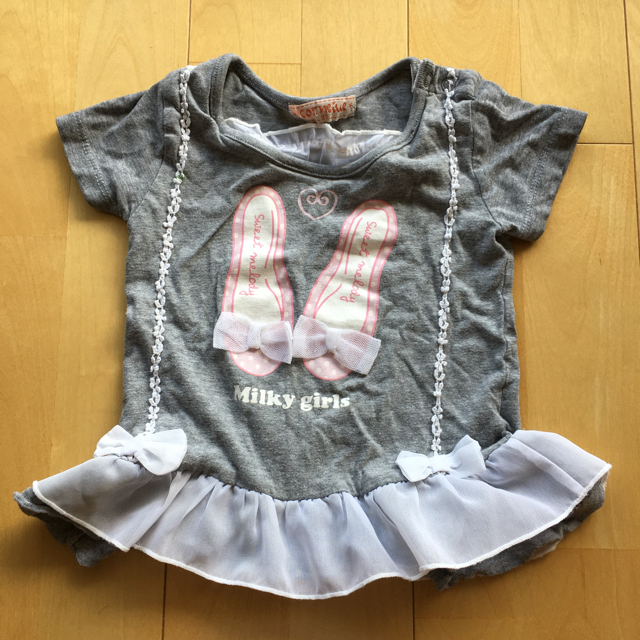 kumikyoku（組曲）(クミキョク)の組曲 ワンピース 80／CORNEIUE Tシャツ 80 キッズ/ベビー/マタニティのベビー服(~85cm)(ワンピース)の商品写真