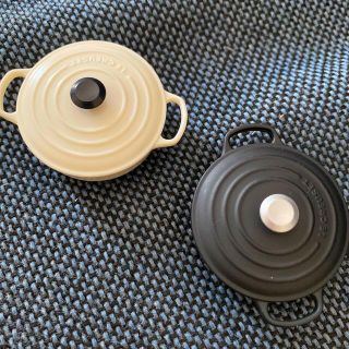 ルクルーゼ(LE CREUSET)の非売品 ル・クルーゼ マグネット 2個セット(ノベルティグッズ)