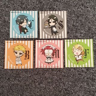 黒執事 非売品ステッカー 5枚セット(キャラクターグッズ)