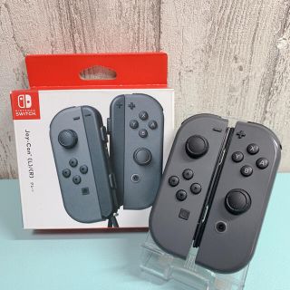 ニンテンドースイッチ(Nintendo Switch)の美品 人気カラー 廃盤グレー Switch 左右 ジョイコンJoy-Con(その他)