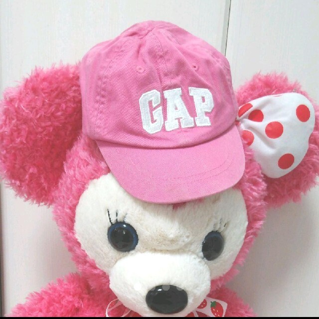 babyGAP(ベビーギャップ)のGAP 46 ピンク　キャップ　帽子 キッズ/ベビー/マタニティのこども用ファッション小物(帽子)の商品写真