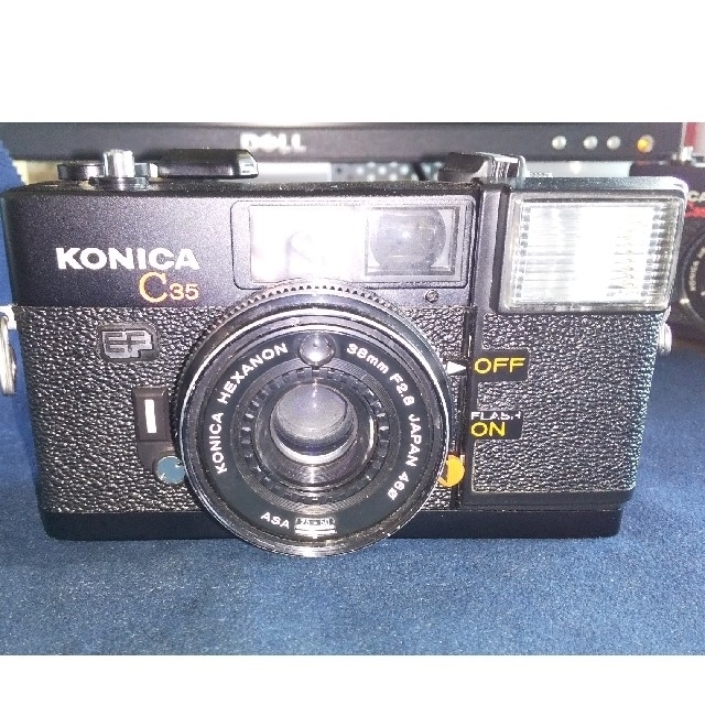 KONICA MINOLTA(コニカミノルタ)のKONICA C35EF⑤（値下げ） スマホ/家電/カメラのカメラ(フィルムカメラ)の商品写真