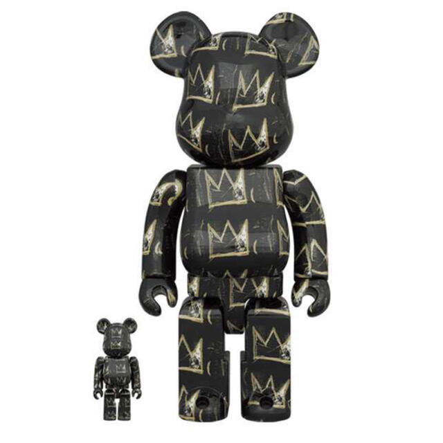 BE@RBRICK JEAN-MICHEL BASQUIAT 100％&400％