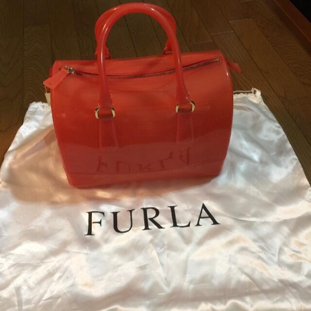 FURLA - FURLA キャンディバッグ (オレンジ)