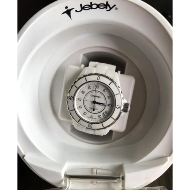 CHANEL(シャネル)の激安！美品 正規品 CHANEL J12 38mm 12Pダイヤ H1629 メンズの時計(腕時計(アナログ))の商品写真