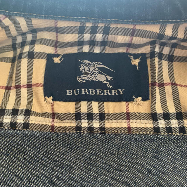 BURBERRY(バーバリー)のバーバリー　キッズ　デニムジャケット　インディゴ　Gジャン　burberry キッズ/ベビー/マタニティのキッズ服女の子用(90cm~)(ジャケット/上着)の商品写真