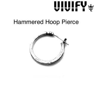 ビビファイ(VIVIFY)の両耳分 新品未使用 VIVIFY Hammered Hoop Pierce(ピアス(片耳用))