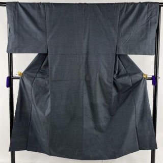 男着物 美品 優品 身丈144cm 裄丈67cm 正絹 【中古】(着物)