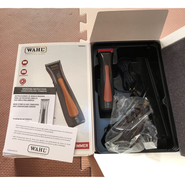 送料無料(一部地域を除く) WAHL Beret ベレ コード コードレス両用