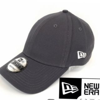 ニューエラー(NEW ERA)のニューエラ 9FORTY キャップ 帽子 無地 ダークグレー (キャップ)