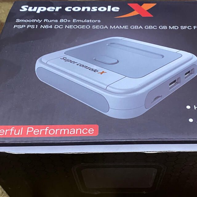 スーパーコンソールX 128G 無線コントローラー2個 - ゲームソフト