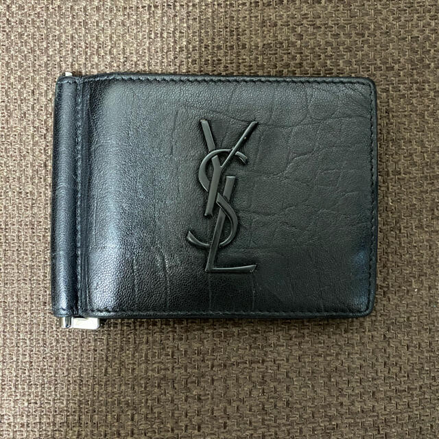 Saint Laurent(サンローラン)の美品⭐️YSL モログラム・サンローラン  マネークリップ　ウォレット メンズのファッション小物(マネークリップ)の商品写真