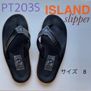 アイランドスリッパ(ISLAND SLIPPER)の ISLAND slipper。アイランド スリッパ。ブラック。26cm。(サンダル)