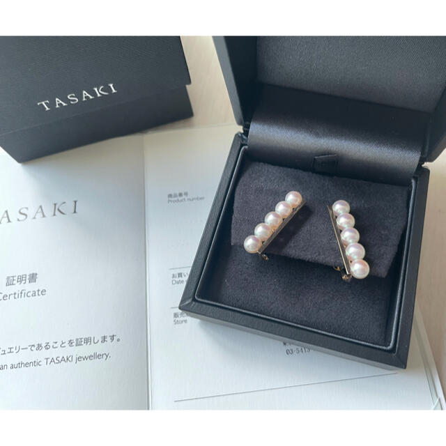 TASAKI(タサキ)のちな様専用★TASAKI バランス　イヤリング　さくらゴールド レディースのアクセサリー(イヤリング)の商品写真