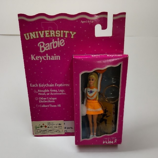 Barbie(バービー)のbarbieキーチャーム エンタメ/ホビーのおもちゃ/ぬいぐるみ(キャラクターグッズ)の商品写真