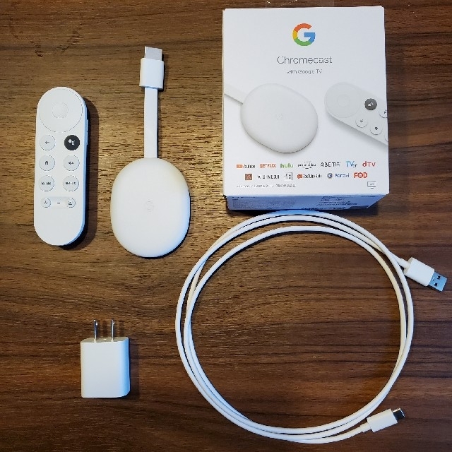 Google(グーグル)のChromecast with Google TV GA01919-JP スマホ/家電/カメラのテレビ/映像機器(その他)の商品写真