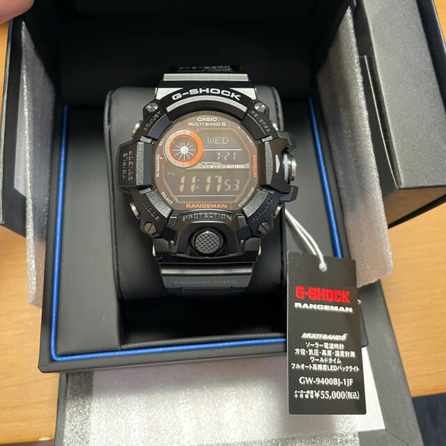 G-SHOCK(ジーショック)のブラック　G-ショック　GW-9400BJ-1JF レンジマン  新品未使用 メンズの時計(腕時計(デジタル))の商品写真