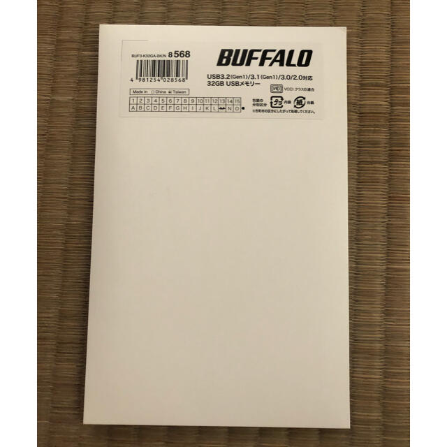 Buffalo(バッファロー)のBUFFALO 32GB USB ブラック スマホ/家電/カメラのPC/タブレット(その他)の商品写真