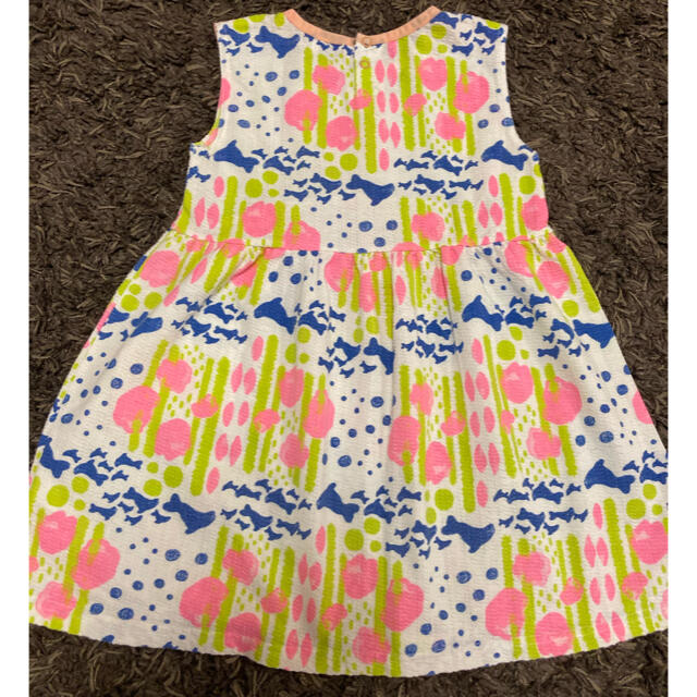 120cm FORTH  デザインワンピース キッズ/ベビー/マタニティのキッズ服女の子用(90cm~)(ワンピース)の商品写真