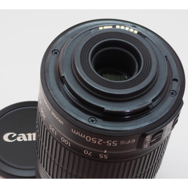 Canon - 【美品】キャノンEF-S55-250mm ISⅡ手ブレ補正⭐️イベントで