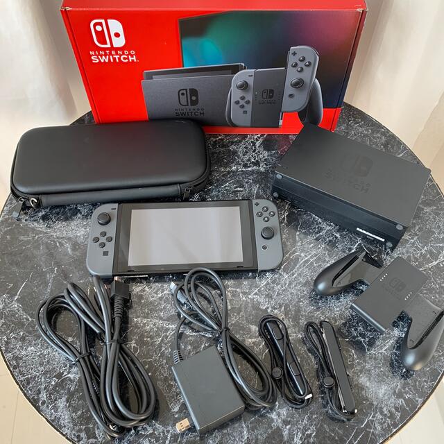 新型Nintendo Switch 本体Joy-Con(L)/(R) グレー