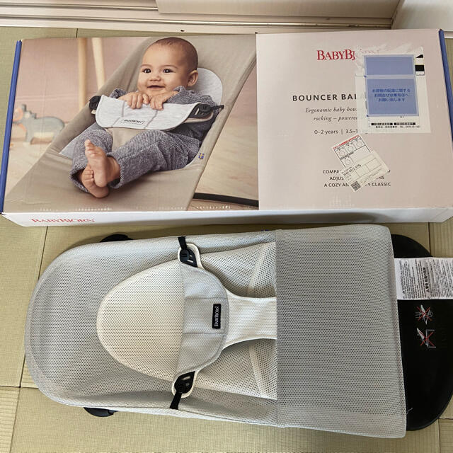 BABYBJORN(ベビービョルン)のベビービョルン　バウンサー　メッシュ キッズ/ベビー/マタニティのキッズ/ベビー/マタニティ その他(その他)の商品写真