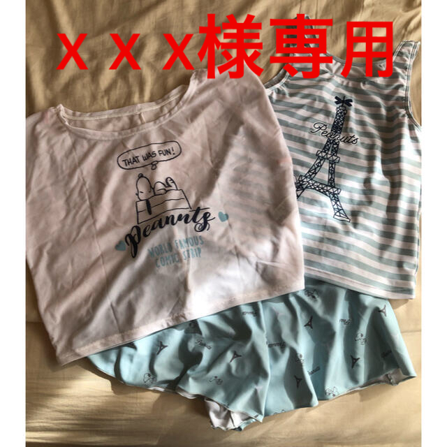 女の子　水着３点セット　150  スヌーピー キッズ/ベビー/マタニティのキッズ服女の子用(90cm~)(水着)の商品写真