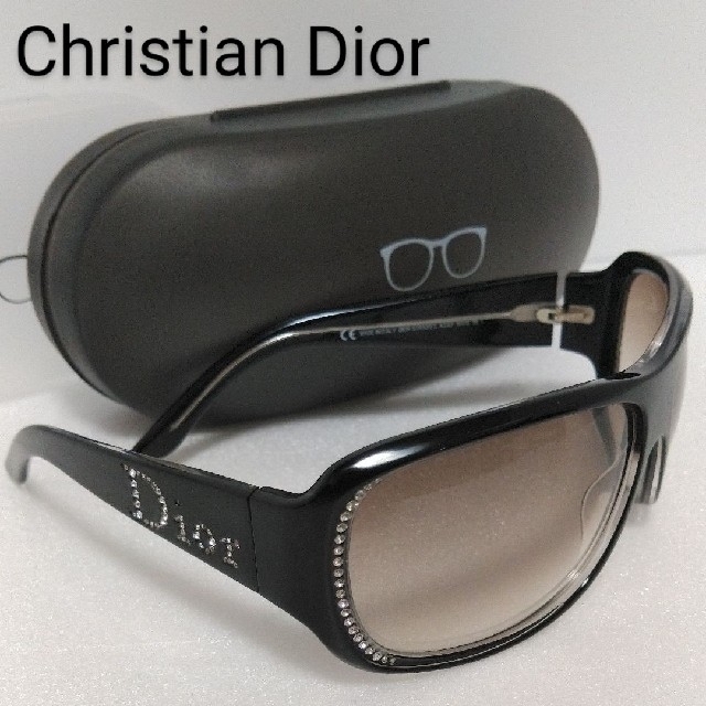 【品】Christian Dior サングラス レディース ラインストーン♡