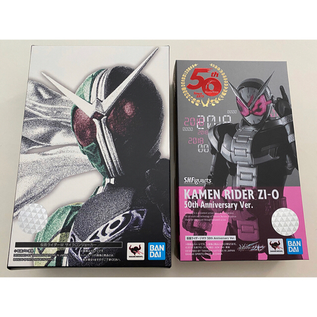 真骨彫S.H.Figuarts 仮面ライダーW 仮面ライダージオウ 50th