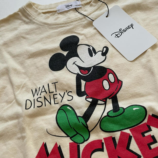 Disney(ディズニー)のミッキーTシャツ 90サイズ相当 キッズ/ベビー/マタニティのキッズ服男の子用(90cm~)(Tシャツ/カットソー)の商品写真