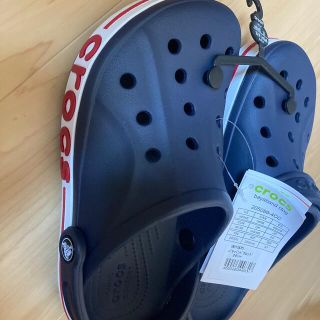 クロックス(crocs)のラス3　　クロックバンド　24 ネイビー(サンダル)