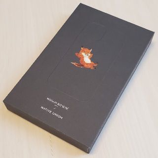 メゾンキツネ(MAISON KITSUNE')の新品未使用 メゾンキツネ iPhone12/12Pro シリコンケース(iPhoneケース)