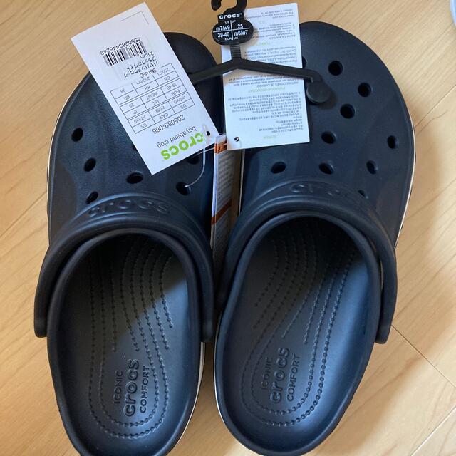 crocs(クロックス)のラス3  25  ブラック　クロックバンド レディースの靴/シューズ(サンダル)の商品写真