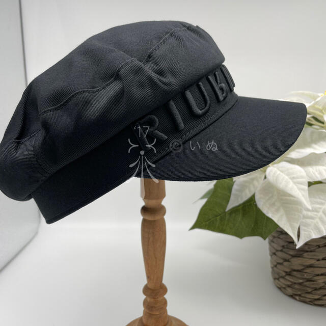 【ラスト1点！新品未使用】Riu logo casquette キャスケット レディースの帽子(キャスケット)の商品写真