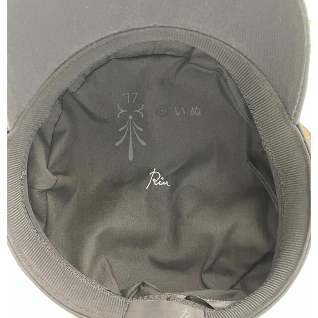 【ラスト1点！新品未使用】Riu logo casquette キャスケット レディースの帽子(キャスケット)の商品写真