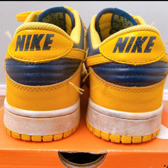 NIKE - NIKE dunk vntg ミシガン 裏ダンク 紺黄の通販 by コタ師段's