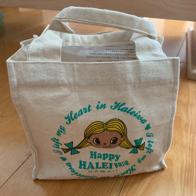 HALEIWA(ハレイワ)のHappy HALEIWA HAWAII ミニトートバッグ レディースのバッグ(エコバッグ)の商品写真