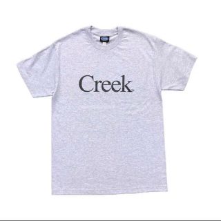 ワンエルディーケーセレクト(1LDK SELECT)のCreek Anglers Device LOGO Tee グレー　Lサイズ(Tシャツ/カットソー(半袖/袖なし))