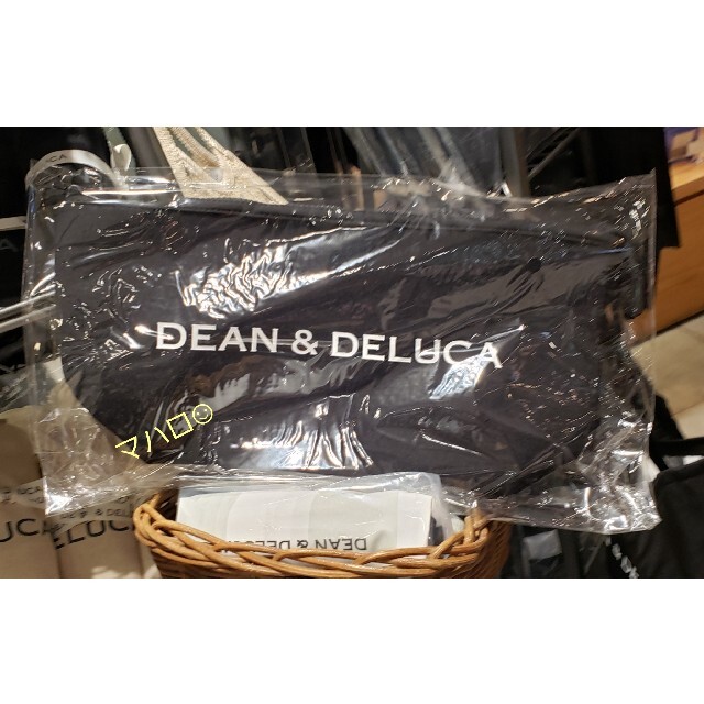 DEAN & DELUCA　 クッションバッグインバッグ ブラック Lサイズ 1