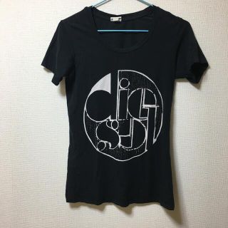 ディーゼル(DIESEL)のDIESEL ブラックTシャツ(Tシャツ(半袖/袖なし))