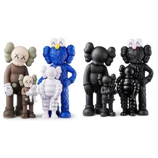 メディコムトイ(MEDICOM TOY)の2セット　KAWS FAMILY Black Brown (フィギュア)