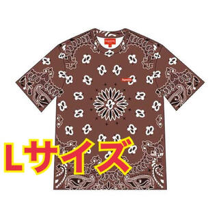 シュプリーム(Supreme)のSupreme Small Box Tee "Bandana Brown"(Tシャツ/カットソー(半袖/袖なし))