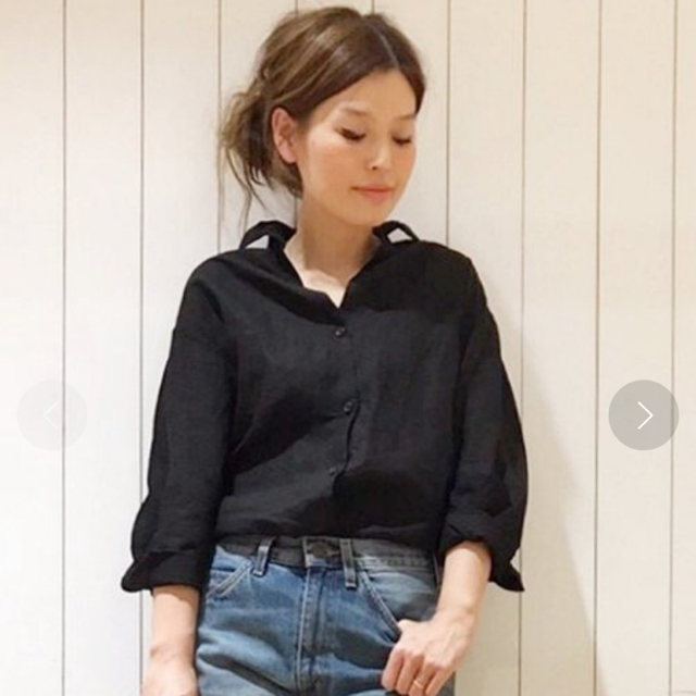 DEUXIEME CLASSE - ドゥーズィエムクラス リネンシャツ美品 明日 DEUXIEME CLASSE - ドゥーズィエムクラス リネンシャツ美品 明日