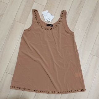 ビッキー(VICKY)の新品／パーツビジューのデコシャツ(Tシャツ(半袖/袖なし))