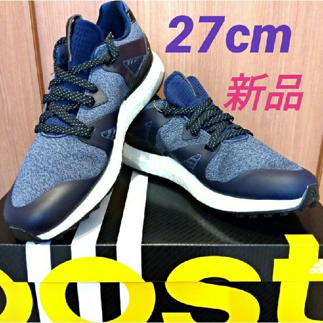 【新品】adidas　アディダス　ゴルフシューズ　27cm